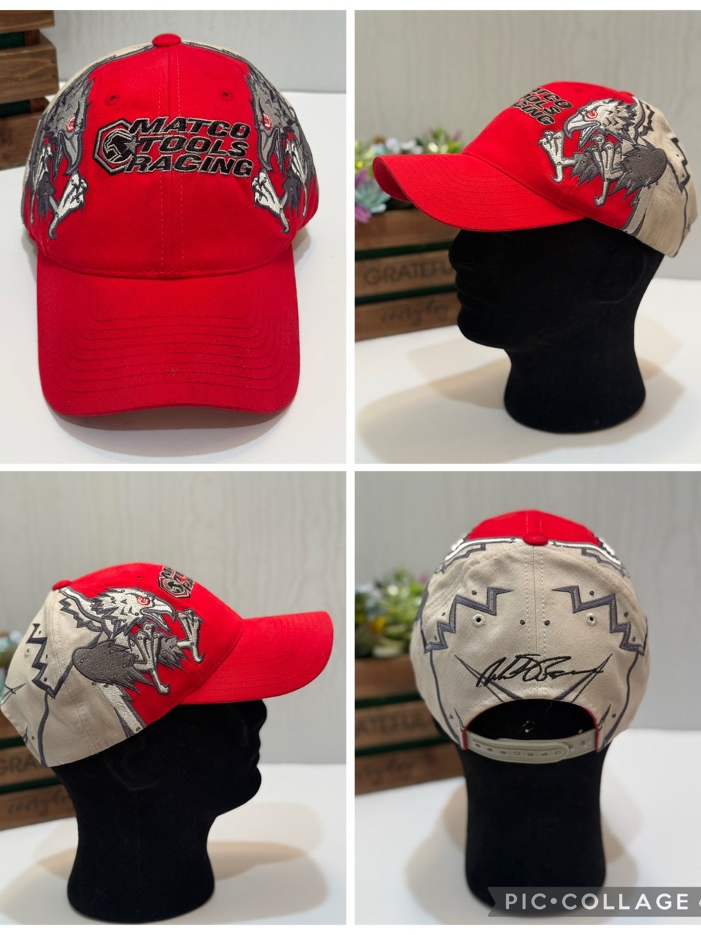 Matco Tools Iron Eagle Racing Cap Hat SnapBack Whit Bazemore Funny Car NHRA